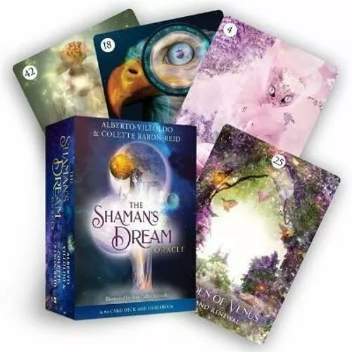 Shaman's Dream Oracle A 64-Card Deck and Guidebook 9781401959128 | Brand New