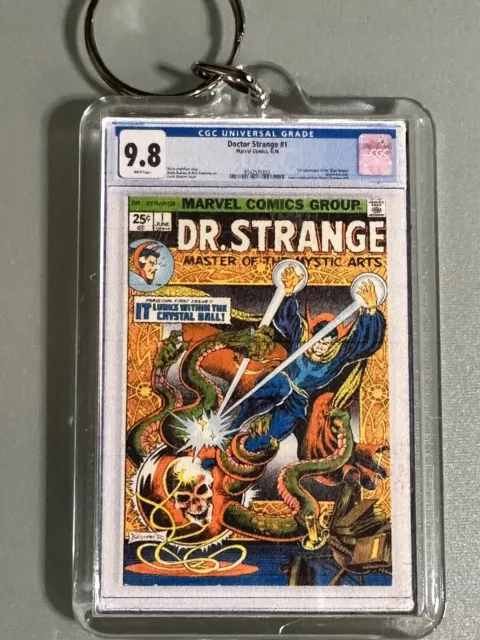 Doctor Strange #1 - CGC Homage - Mini Slab - Key Issue Keychain
