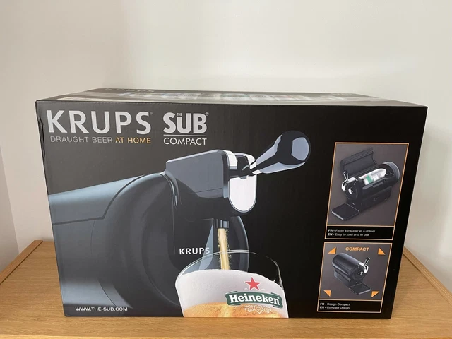 Dispensador de cerveza Krups para el hogar 🙂 Bomba de grifo de cerveza negra  Cerveza estilo tiro 🙂