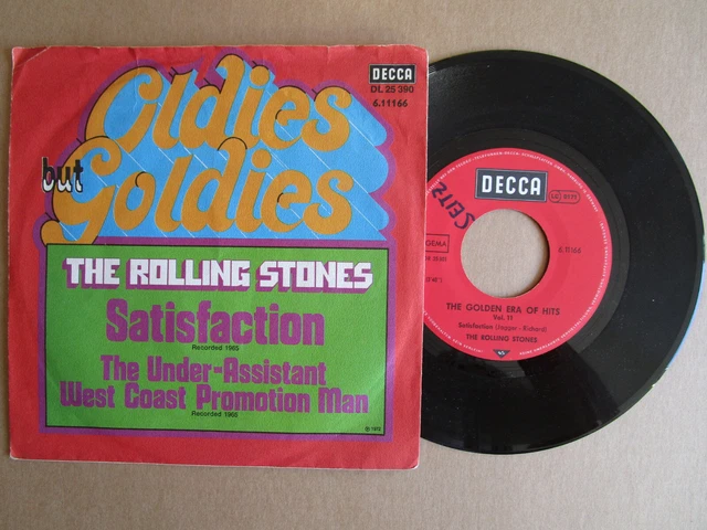 7& THE ROLLING STONES Satisfaction - The under-Assistant GER DECCA RE