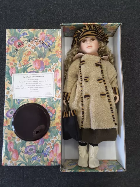 Boxed Knightsbridge Collection 500mm Porcelain Lorraine Doll