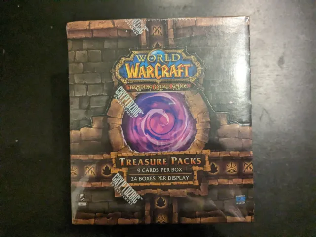 World Of Warcraft Wow TCG Dungeon Treasure Pack Box SEALED