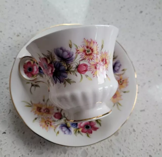 Paragon By Appointment  Tea Cup & Saucer Flower Festival J  Pattern England