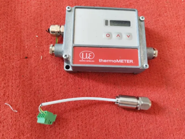 Micro-Epsilon ThermoMETER CT-SF22-C3 Noncontact Infrared Temperature Sensor 238E