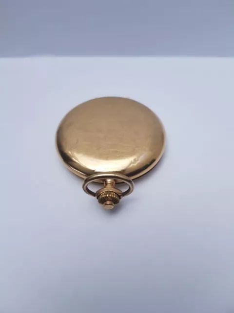 Goldene Taschenuhr. 14 Karat. 1890 - 1910 vermutlich. Ein Erbe des Uhrgroßvaters