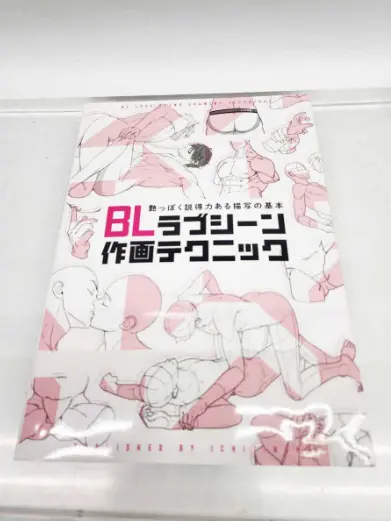 BL Love Scene Drawing Technique Illustration Art Guide Book Manga Anime used