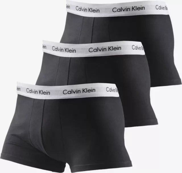 Calvin Klein Boxershorts Unterwäsche Herren Calvin Klein TRUNK 6er Pack, schwarz 2