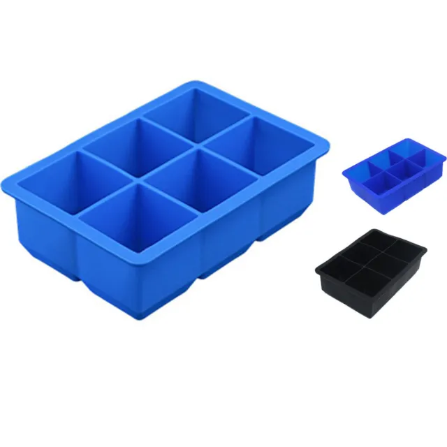 Bar Pudding Jelly Chocolate Mold Maker Silicone Ice Cube Tray Freeze Mould