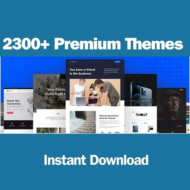 2300+ Wordpress Premium Themes Bundle Pack Exceptional Value Instant Download