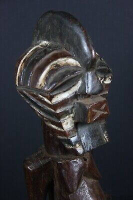 Male African KIFWEBE Fetish Statue - SONGYE tribe - D.R.Congo  TRIBAL ART CRAFTS 2