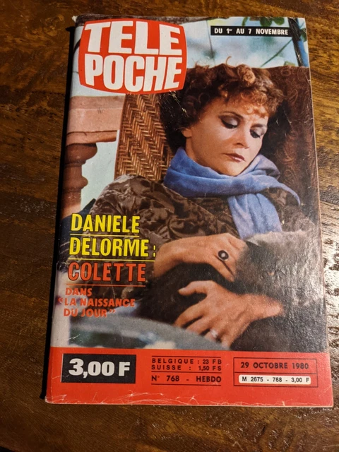 TÉLÉ POCHE N°768 - 1980 Danièle Delorme, COLETTE, Mireille Mathieu ...