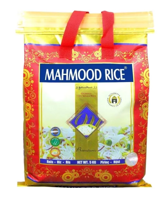 Mahmood Indien Premium Basmati Reis (Roter Beutel) 4,5 Kg