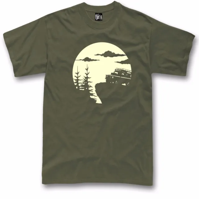 Off Road T Shirt for land rover fans Defender 4X4 Discovery