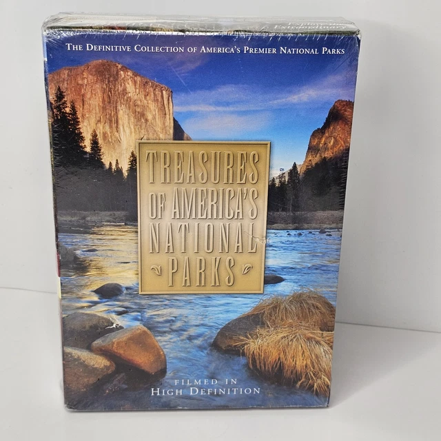 TREASURES OF AMERICAS National Parks (DVD, 6-Disc Set