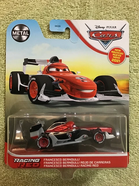 DISNEY PIXAR CARS FRANCESCO BERNOULLI RACING RED Serie Metallico EUR 21 ...