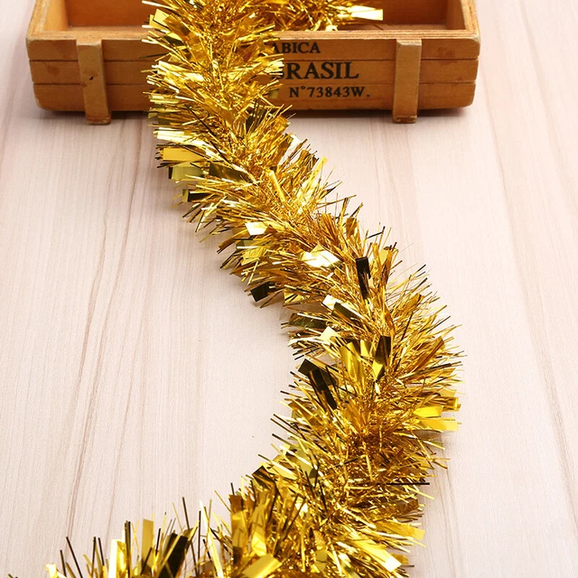 Weihnachtsgirlande Lametta – Türkis-aqua, 8 Cm Durchmesser, 2 M Länge, Wasserfest