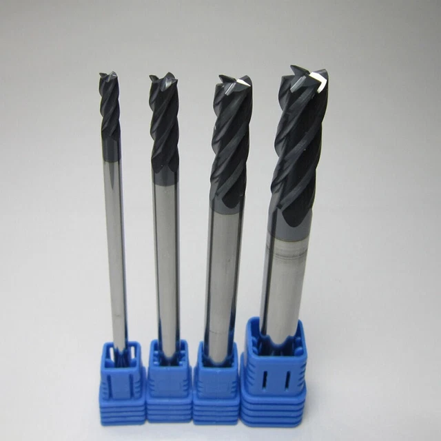 Fraise à Queue Couper Tungsten Carbide 100 MM Longueur 4 Pièce CNC Bricolage