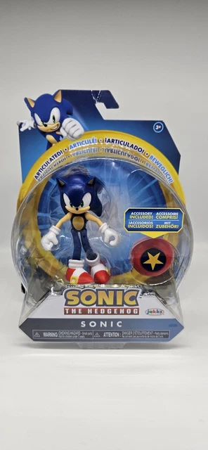 SONIC THE HEDGEHOG SONIC Jakks Pacific Articulated 4" Figure £29.99 ...