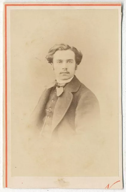 Photo Nadar Cdv Carte de Visite Albuminé Vers 1860