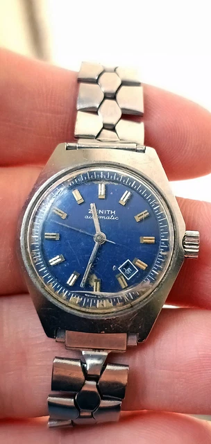 Zenith Automatic 2671 Af Lady Watch Orologio Donna Vintage Montre Uhr Reloj