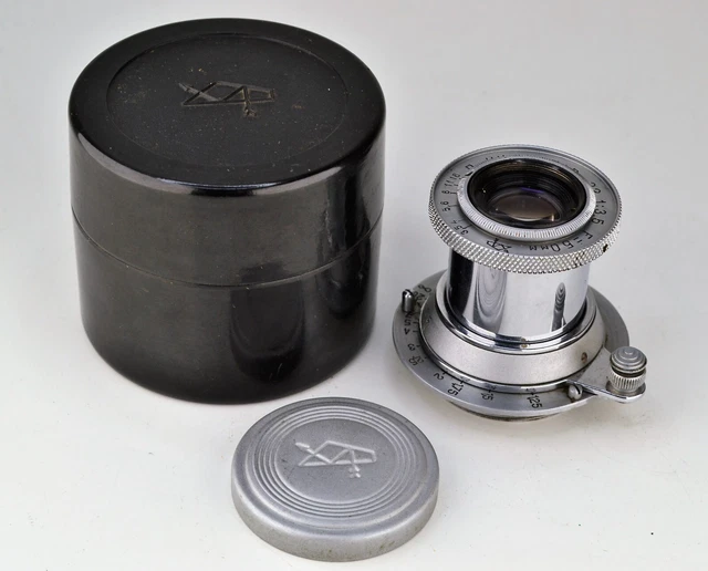 SOVIET USSR RED "П" INDUSTAR-22 f3.5/50 M39 mount LENS for FED/ZORKI (1)