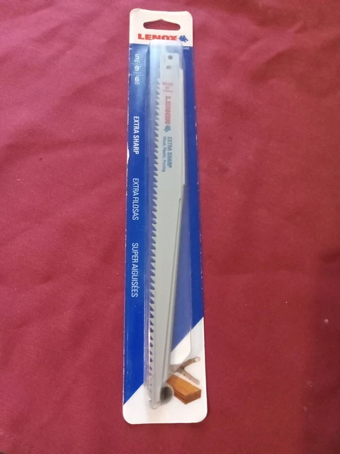 Lenox 121029W6R - 9" 6 TPI Bi-Metal  Reciprocating Saw Blade, 5 pack
