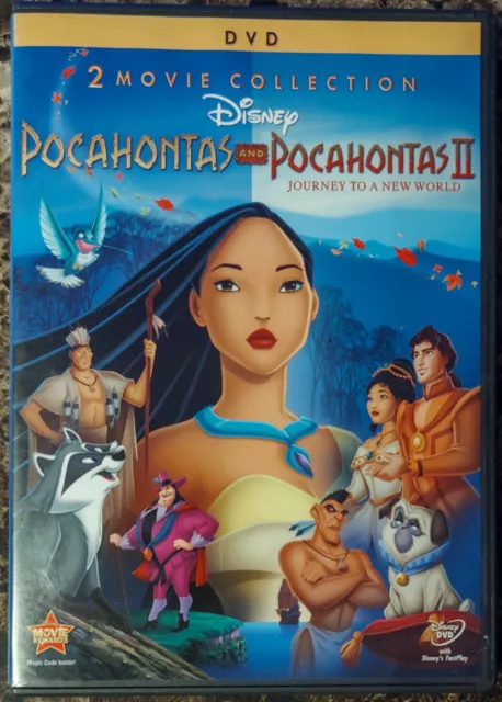 Pocahontas & II Journey to a New World 2 Movie Collection DVD, 2012, 2-Disc Set