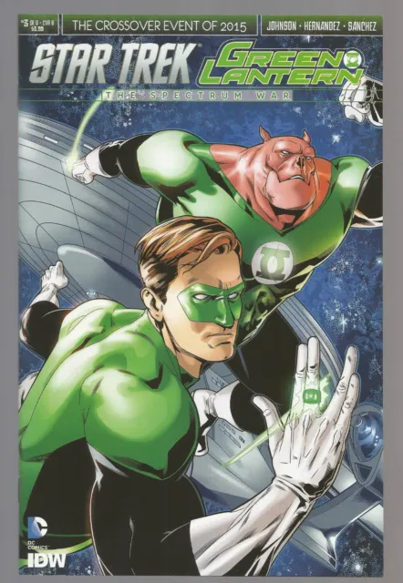 Star Trek / Green Lantern # 3 * Cover B * Dc Comics & Idw