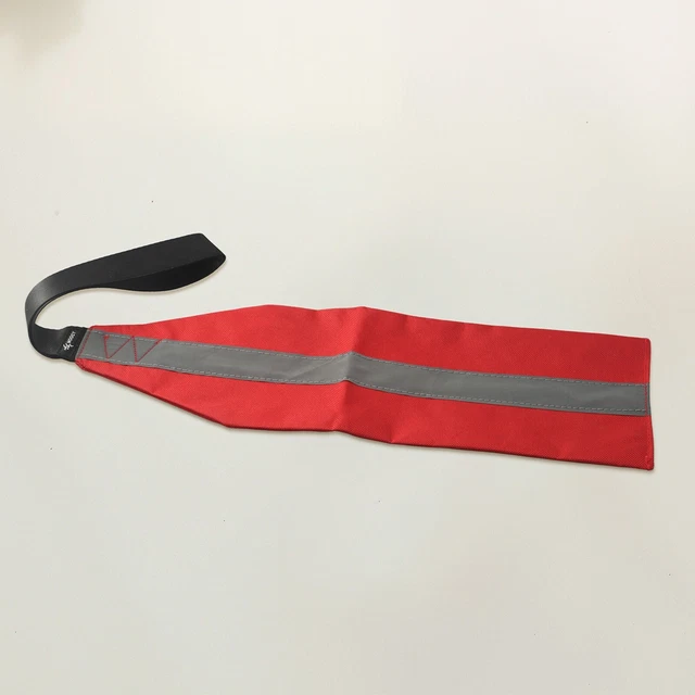 Kit De Visibilité Kayak - Mât De Drapeau 1,2 M Pliable En Aluminium Léger Avec Base Stable Et Drapeau Rouge Haute Visibilité