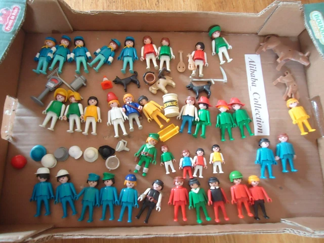 Playmobil Geobra 1974 policiers motos - Jeux & Jouets