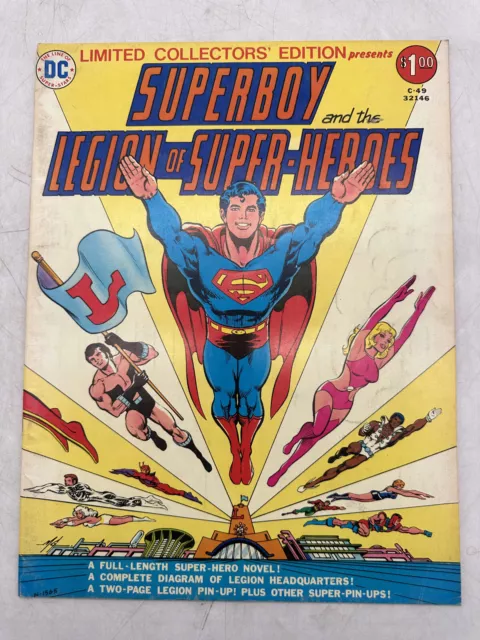 Limited Collectors' Edition C-49 Superboy & the Legion of Super-Heroes DC Comics