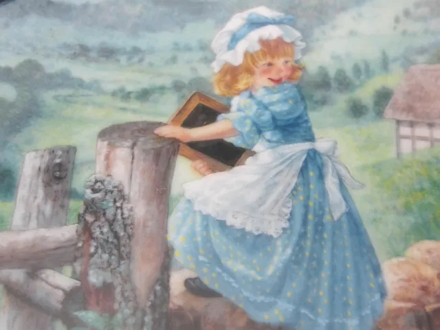 Mary Had a Little Lamb Classic Mother Goose by Scott Gustafson COLLECTOR PLATE 3