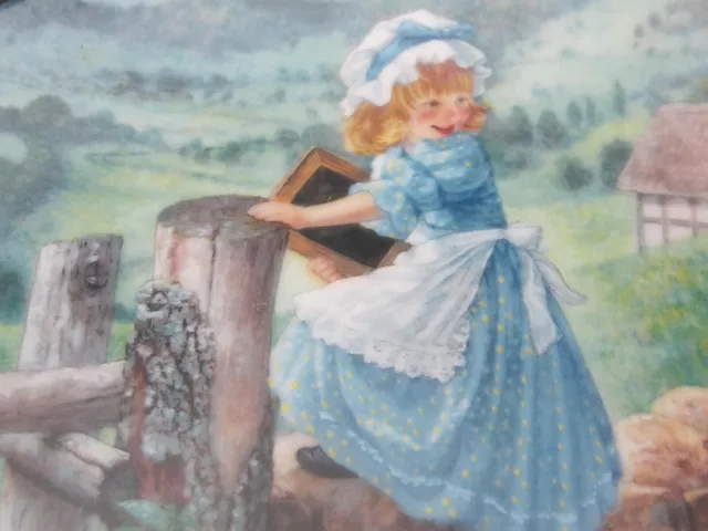 Mary Had a Little Lamb Classic Mother Goose by Scott Gustafson COLLECTOR PLATE 3