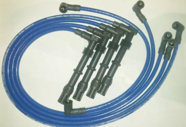 Audi A6, 100, Quatro Formula Power, BLUE 10mm  Performance HT Plug Leads. FP654