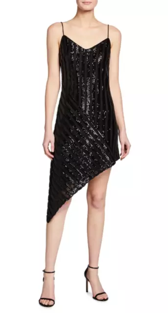 One33 Social Sequin Asymmetric Dress $255