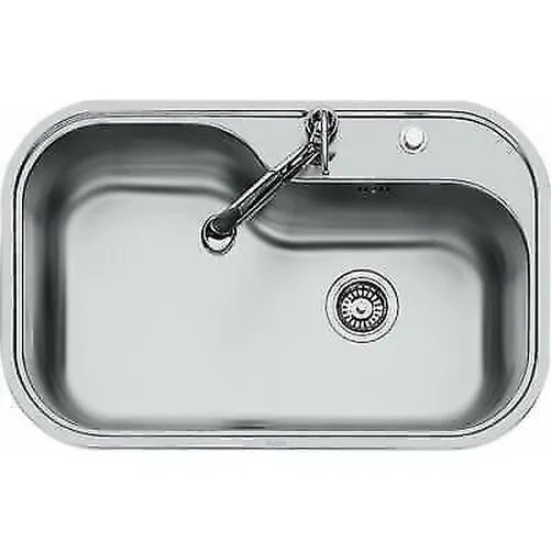 FOSTER 1679860 Lavabo 1 Baignoire Tornado Std Inox 81,6 CM Aisi 304