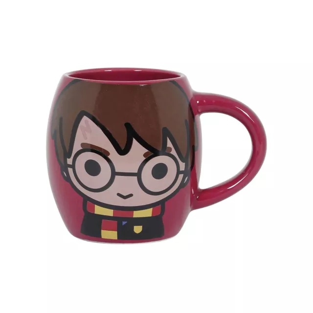 Harry Potter Chibi-Oval Mug, Brown, 14 x 10.5 cm
