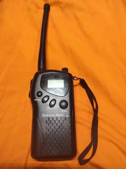 Dakota Alert M538-HT Handheld 2-Way MURS Radio No Charger- Tested Working Used