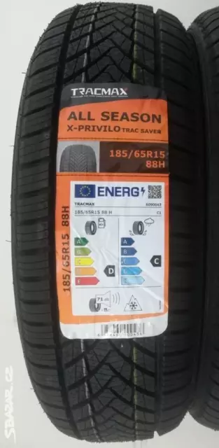 4 Pneumatici 4 stagioni 185 55 15 82H Tracmax gomme nuove DOT2023 + omaggio