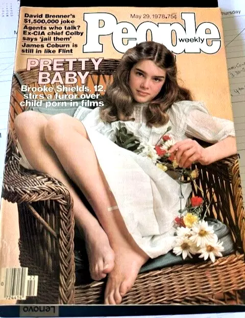 People Magazine (May 29, 1978) Brooke Shields 12 yrs "Pretty Baby" on Cover VTG