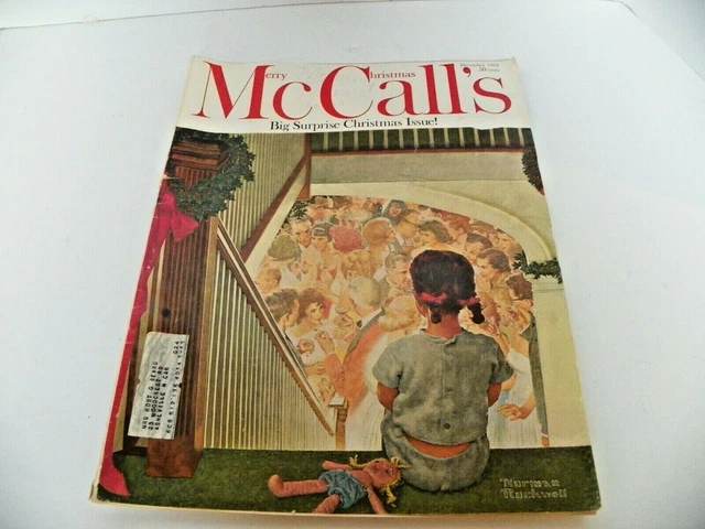 Recortes de revista de colección ilustraciones diario basura libro de recortes efímero McCalls 1964