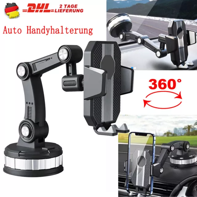 Universal 360° Auto Handy Halterung KFZ Armaturenbrett Phone Halter Saugnapf