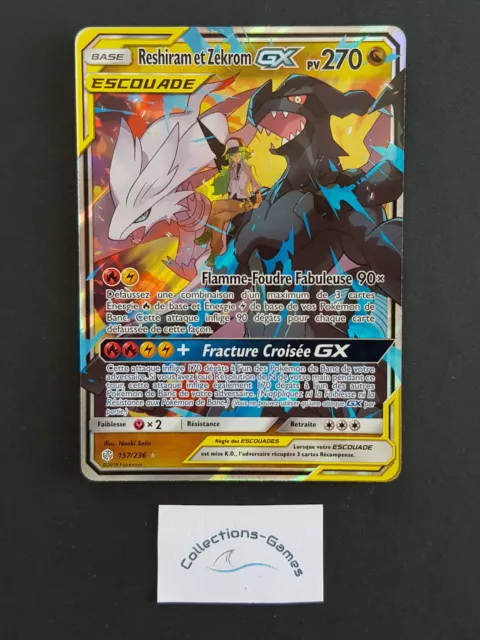 Reshiram & Zekrom GX - 157/236 - Ultra Rare