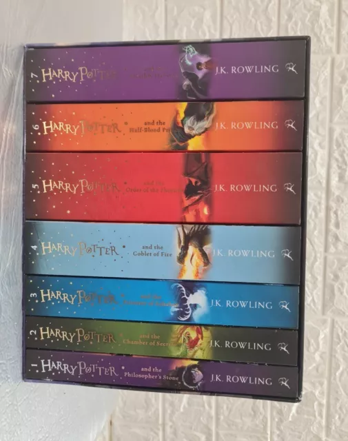 Harry Potter Complete 1-7 Book Set Collection JK Rowling - CG L16