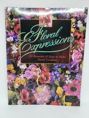 1995 Hobby Lobby Expresiones Florales Creaciones Florales Frescas y Secas 30 piezas De Colección