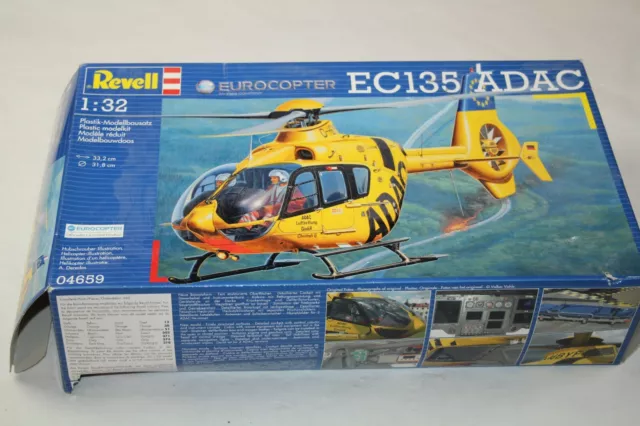 Revell 04659 / EC135 ADAC Hubschrauber /  1:32 Bausatz