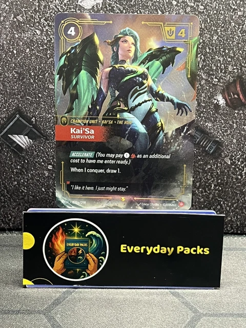 RIFTBOUND - KAI'SA Survivor Alt Art - OGN 039a/298 - Pack Fresh £59.58 ...