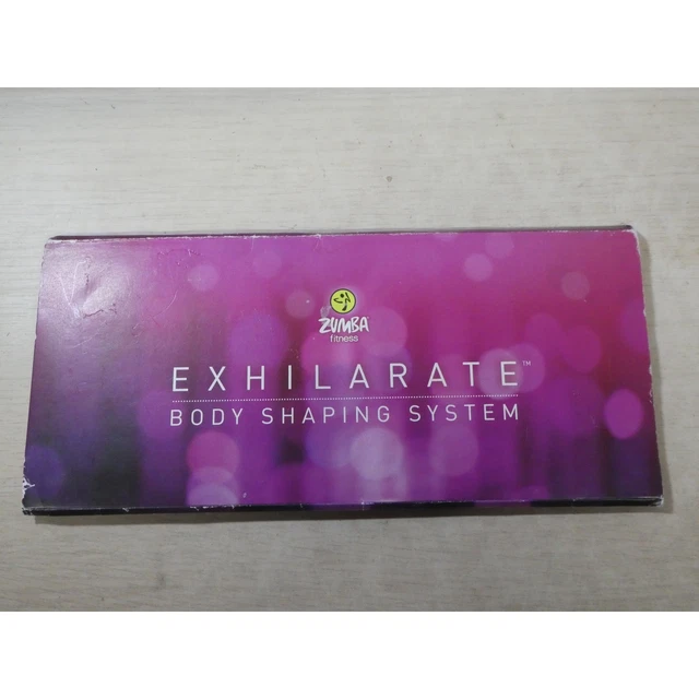 ZUMBA FITNESS EXHILARATE Body Shaping System 7 DVD Workout Set