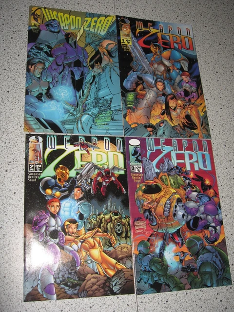 Image Weapon Zero Comic Book Series Collection Lot Top Cow Sexy Sci Fi (1995-97) 5