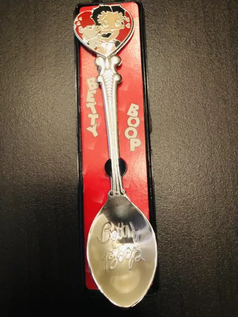 Betty Boop Souvenir Spoon Universal Studios Silver Plated